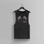 GHOST® ALL GAS SLEEVELESS TEE | CHARCOAL