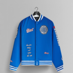 GHOST® CHAMPS VINTAGE BOMBER JACKET | ROYAL