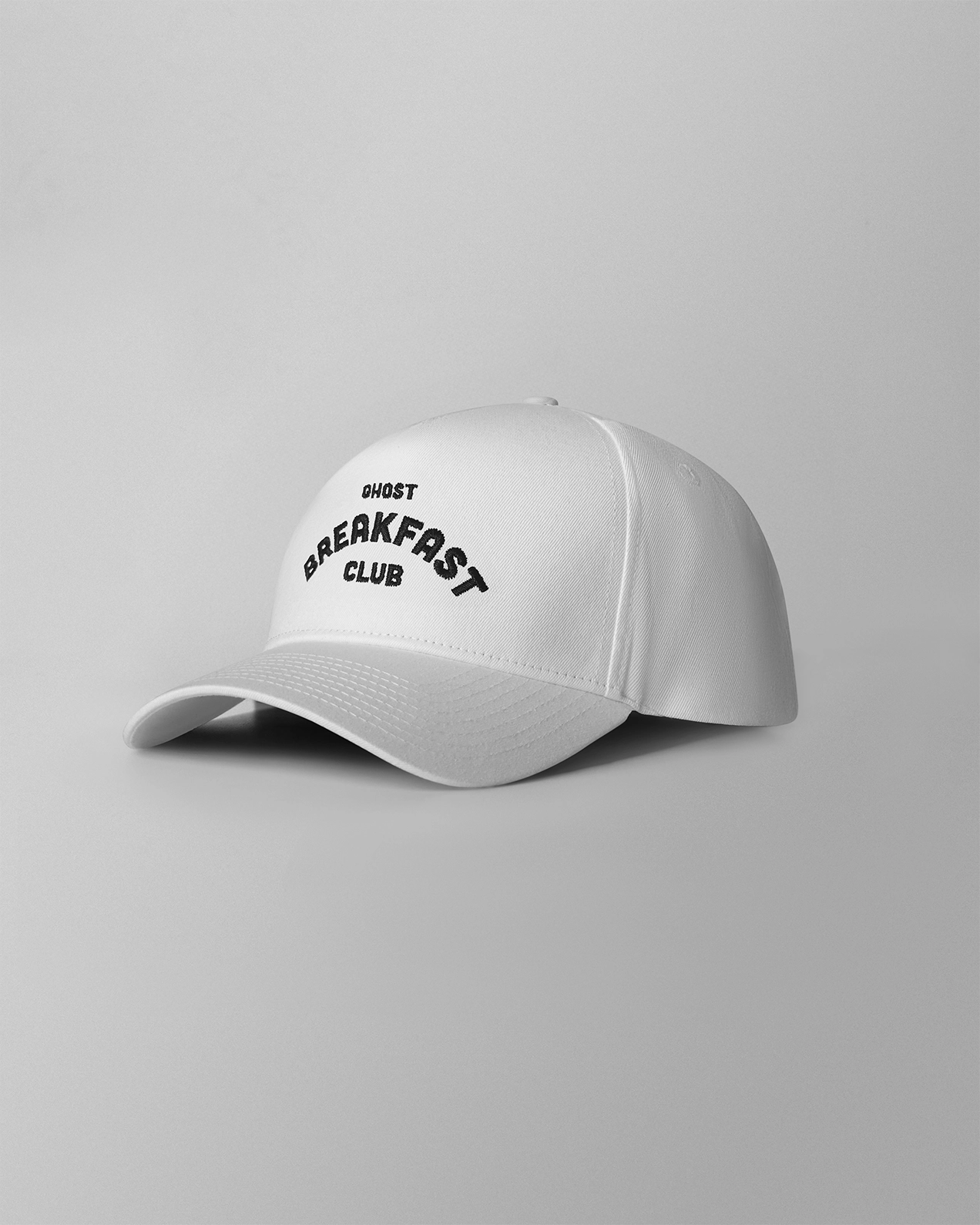 BreakfastClubWhiteHat-2.png GHOST® BREAKFAST CLUB BASEBALL HAT | NATURAL - Image 1
