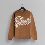 GHOST® KNIT CREWNECK | ESPRESSO