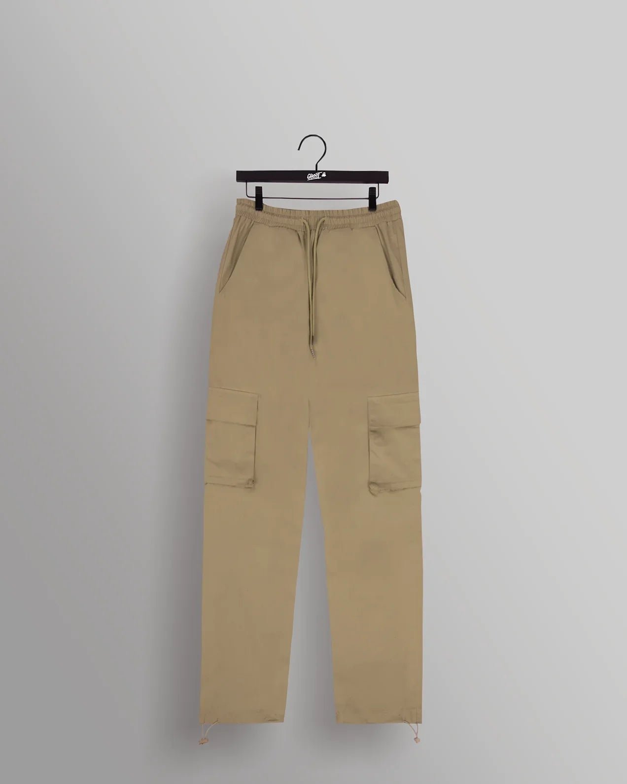 CargoPantsTanFront.jpg GHOST® CARGO PANTS | KHAKI - Image 1