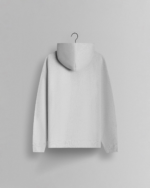 GHOST® CORE LOGO HOODIE | HEATHER WHITE - Image 2