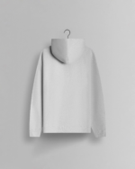 GHOST® CORE LOGO HOODIE | HEATHER WHITE - Image 2