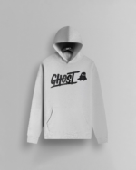 GHOST® CORE LOGO HOODIE | HEATHER WHITE