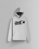 GHOST® CORE LOGO HOODIE | HEATHER WHITE