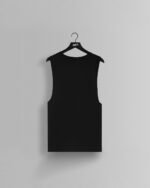 GHOST® CORE LOGO SLEEVELESS TEE | BLACK - Image 2