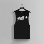 GHOST® CORE LOGO SLEEVELESS TEE | BLACK