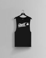 GHOST® CORE LOGO SLEEVELESS TEE | BLACK