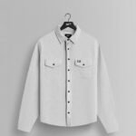 GHOST® CORE LONG SLEEVE BUTTON DOWN | HEATHER GREY