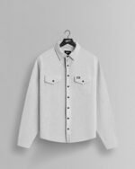 GHOST® CORE LONG SLEEVE BUTTON DOWN | HEATHER GREY