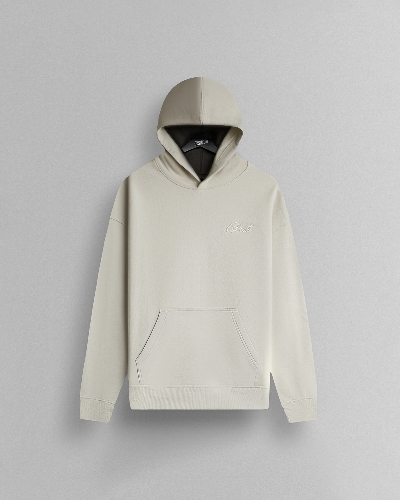 CoreOversizedHoodieCementFront-2.png GHOST® CORE OVERSIZED HOODIE | CEMENT - Image 1