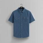 GHOST® CORE SHORT SLEEVE BUTTON DOWN | CHAMBRAY