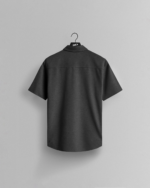 GHOST® CORE SHORT SLEEVE BUTTON DOWN | HEATHER BLACK - Image 2