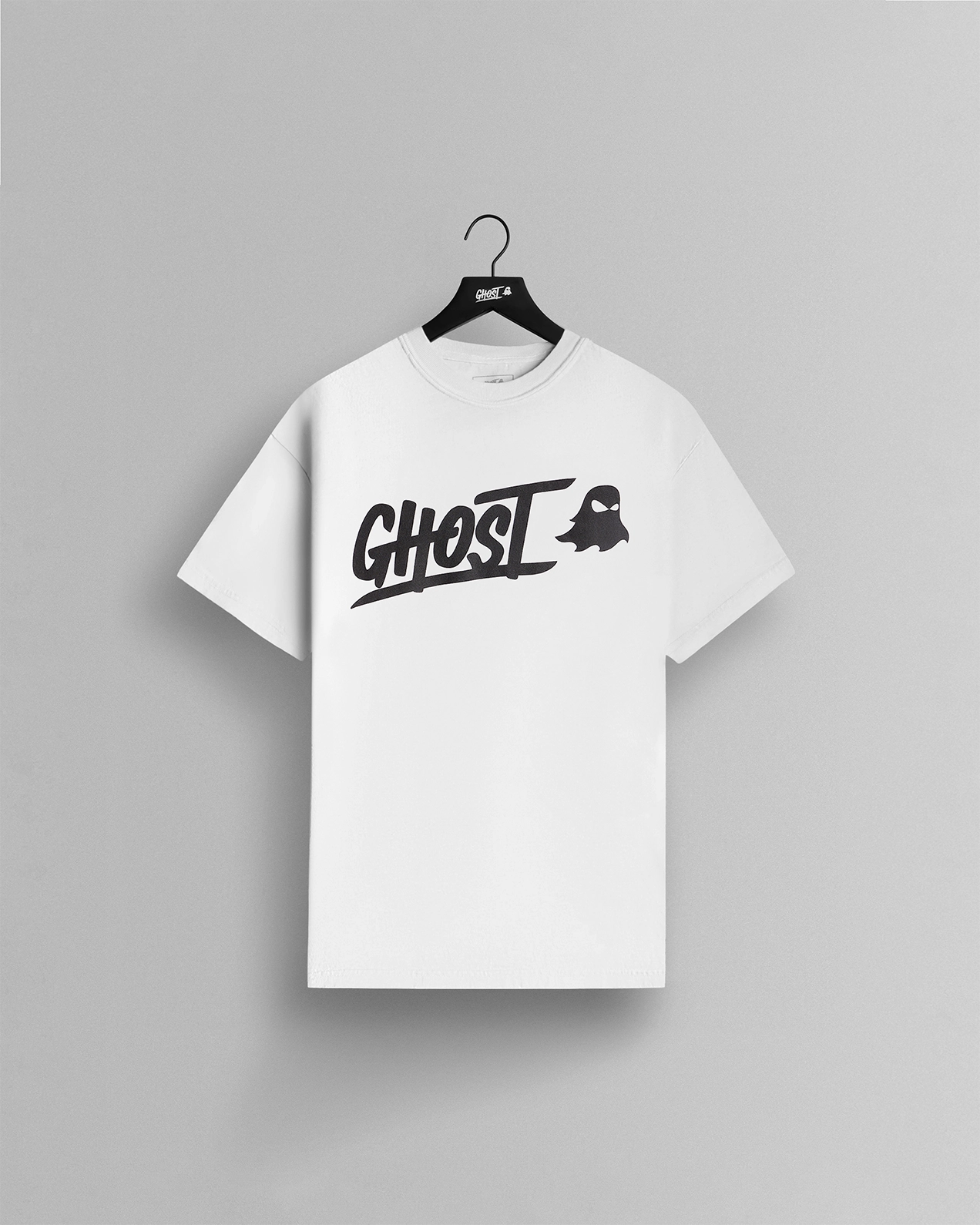 CoreTeeWhiteFront-2.png GHOST® CORE LOGO TEE | WHITE - Image 1
