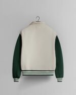 GHOST® CORE VARSITY JACKET | FOREST/NATURAL - Image 2