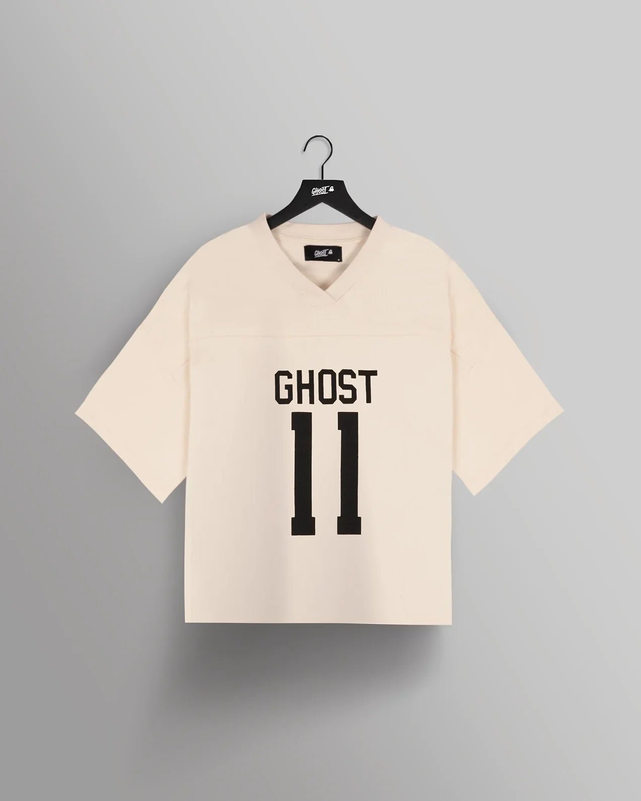 FootballJerseyFront.jpg GHOST® FOOTBALL JERSEY TEE | IVORY - Image 1