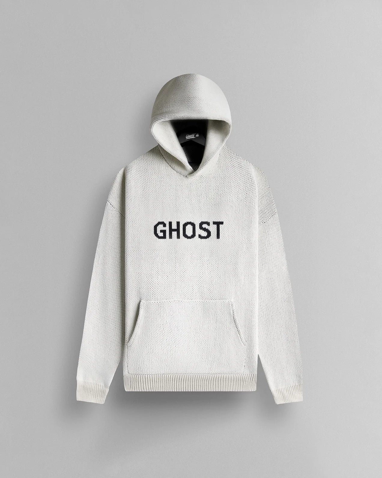 GrayKnitFront.jpg GHOST® KNIT PULLOVER | NATURAL - Image 1