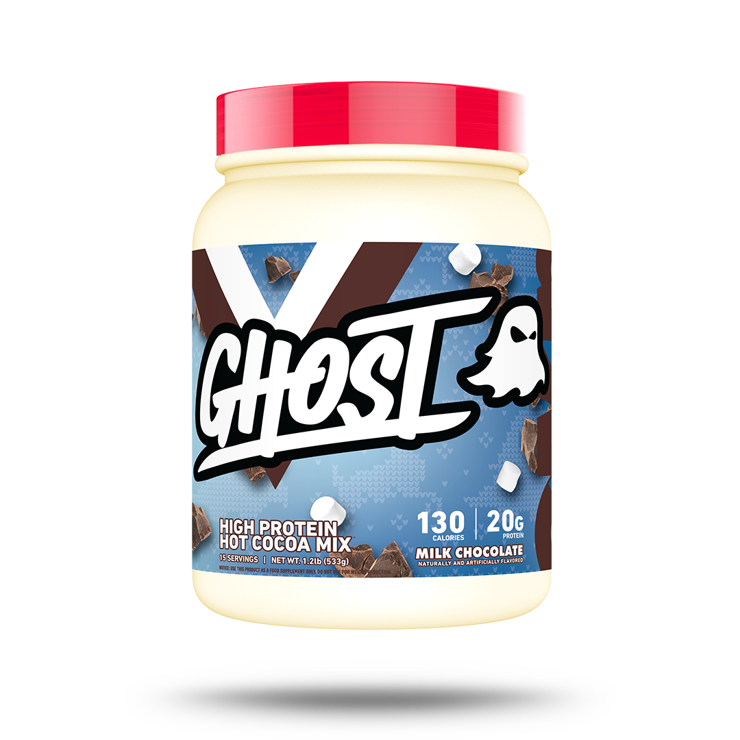 HighProteinHotCocoa_bae6f90e-216c-421c-a48d-be2871c91d40.png GHOST® HIGH PROTEIN HOT COCOA | MILK CHOCOLATE - Image 1