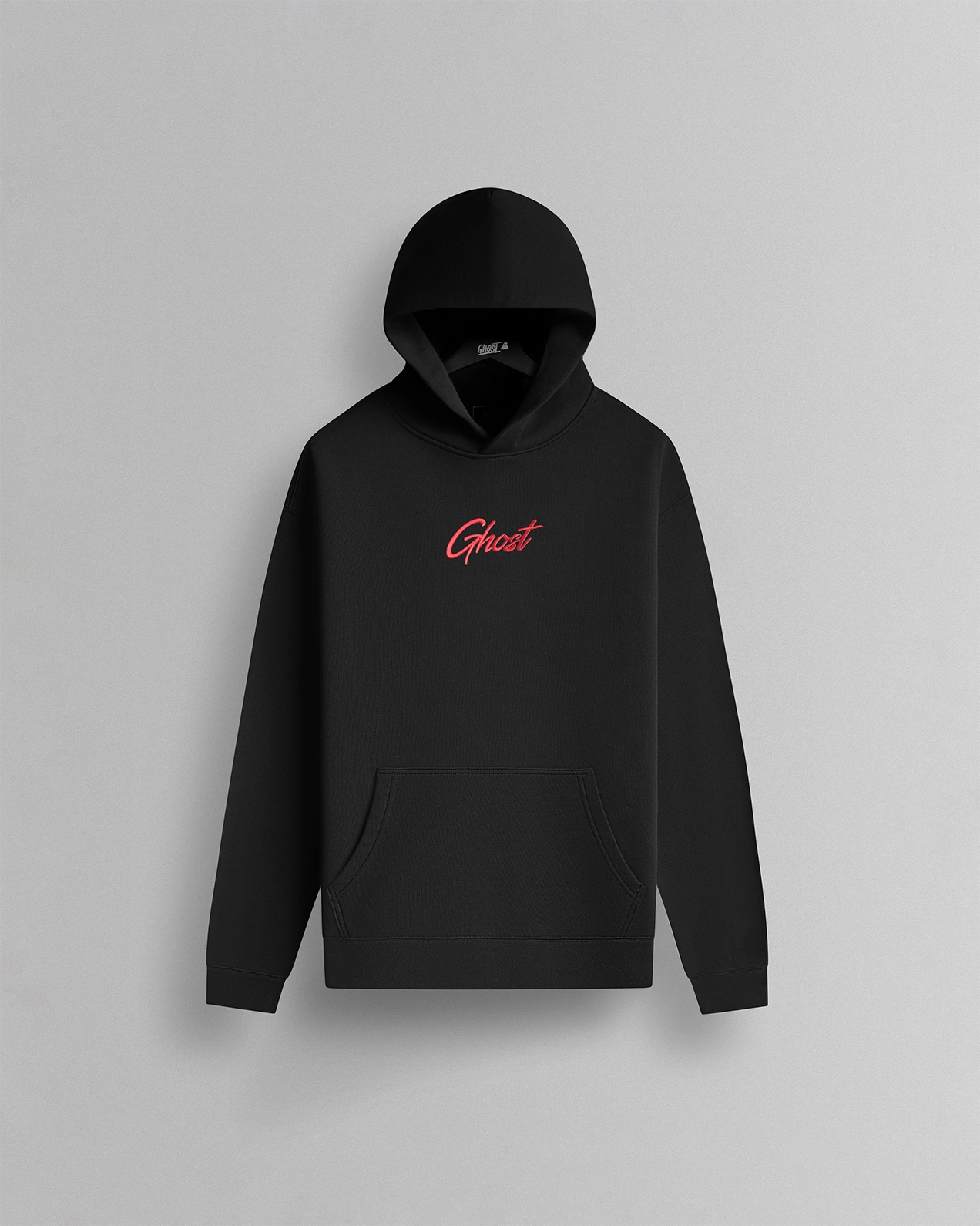 InspoHoodieFront-2.png GHOST® INSPO HOODIE | BLACK - Image 1