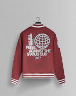GHOST® CHAMPS VINTAGE BOMBER JACKET | MAROON - Image 2
