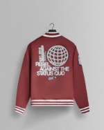GHOST® CHAMPS VINTAGE BOMBER JACKET | MAROON - Image 2