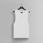 GHOST® MONOCLOUD SLEEVELESS TEE | WHITE