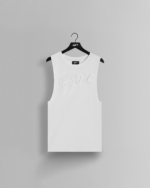 GHOST® MONOCLOUD SLEEVELESS TEE | WHITE