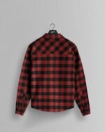 GHOST® UTILITY SHERPA LINED SHACKET | RED/BLACK - Image 2