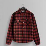 GHOST® UTILITY SHERPA LINED SHACKET | RED/BLACK