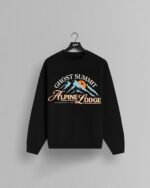GHOST® SUMMIT CREWNECK | BLACK