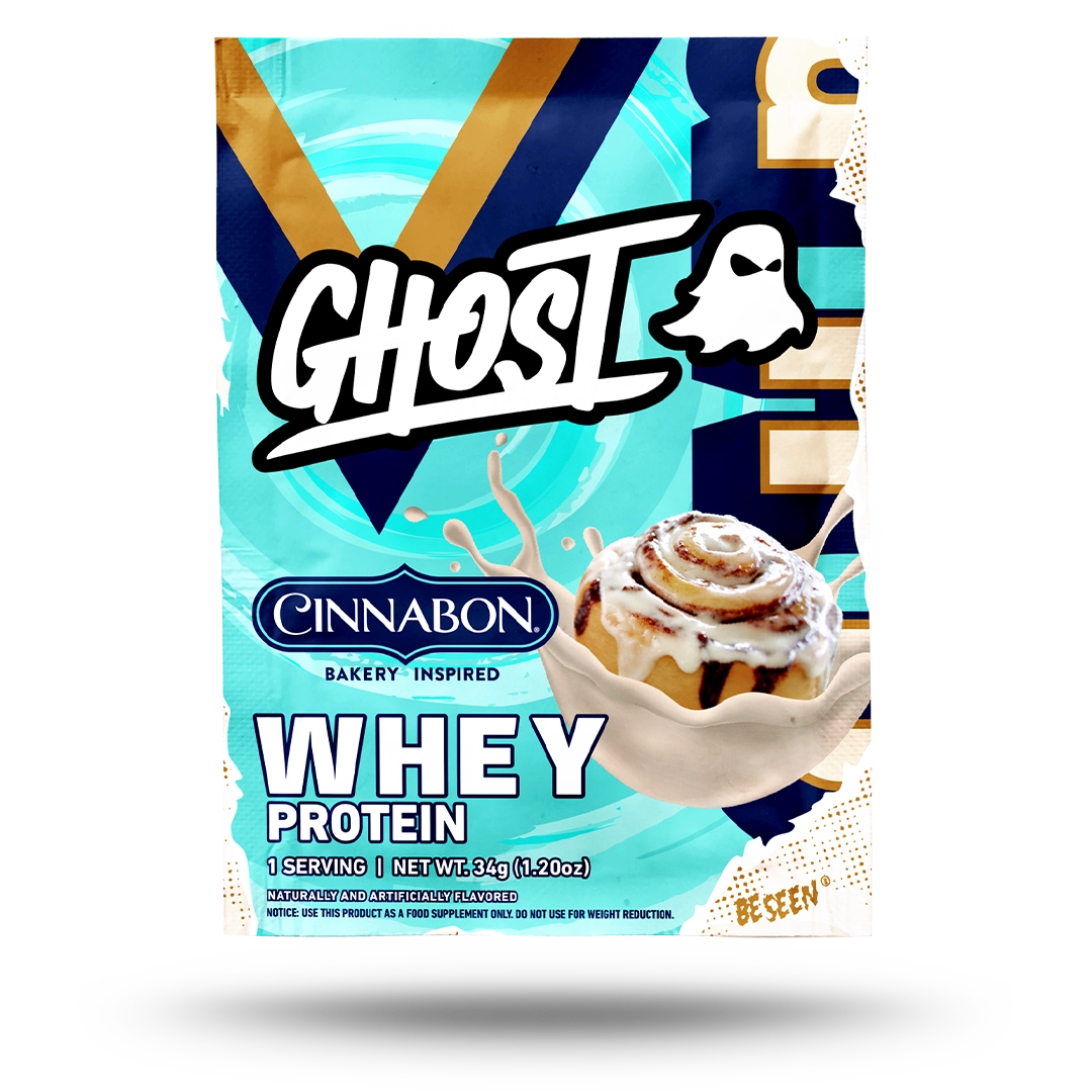 WHEYCinnabonSample.png GHOST® WHEY PACKET x CINNABON® | CINNABON® - Image 1